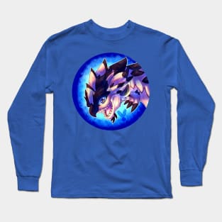 Huntable Monsters - Silver Rathalos Long Sleeve T-Shirt